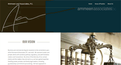 Desktop Screenshot of ammeen-law.com